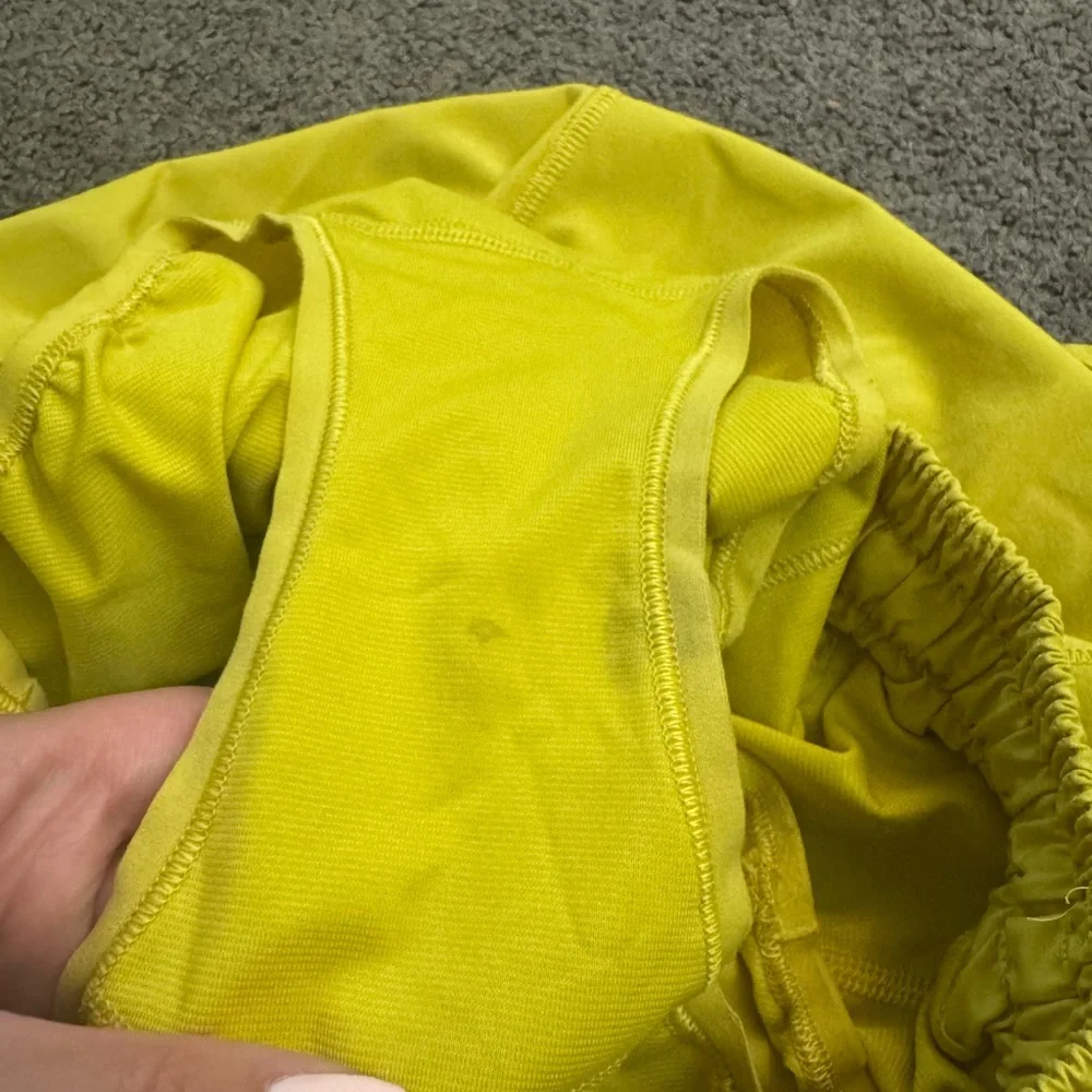 Lululemon Yellow Hotty Hot Shorts 4” - Picture 4 of 4